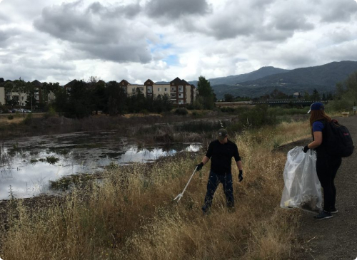 Trash Pickup Volunteer 